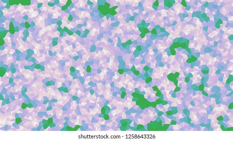 Colorful voronoi, vector abstract. Irregular lines mosaic pattern. Geometric grid 
