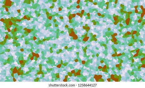 Colorful voronoi, vector abstract. Irregular lines mosaic pattern. Geometric grid 
