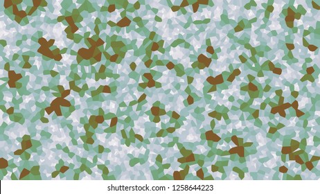 Colorful voronoi, vector abstract. Irregular lines mosaic pattern. Geometric grid 
