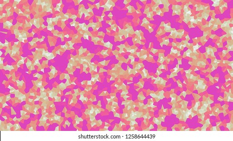 Colorful voronoi, vector abstract. Irregular lines mosaic pattern. Geometric grid 