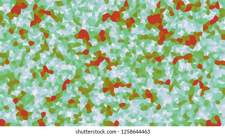 Colorful voronoi, vector abstract. Irregular lines mosaic pattern. Geometric grid 