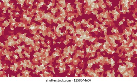 Colorful voronoi, vector abstract. Irregular lines mosaic pattern. Geometric grid 
