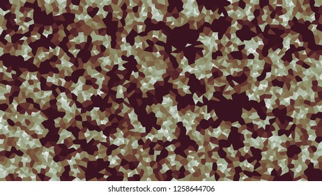 Colorful voronoi, vector abstract. Irregular lines mosaic pattern. Geometric grid 