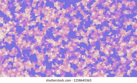 Colorful voronoi, vector abstract. Irregular lines mosaic pattern. Geometric grid 