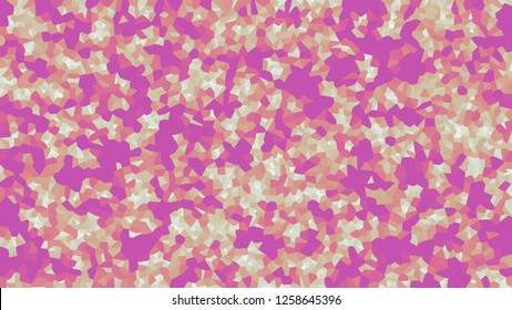 Colorful voronoi, vector abstract. Irregular lines mosaic pattern. Geometric grid 