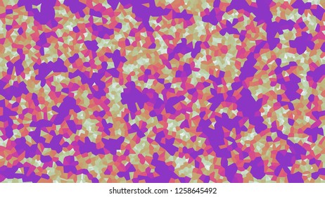 Colorful voronoi, vector abstract. Irregular lines mosaic pattern. Geometric grid 