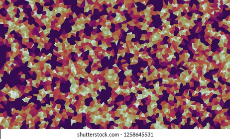 Colorful voronoi, vector abstract. Irregular lines mosaic pattern. Geometric grid 