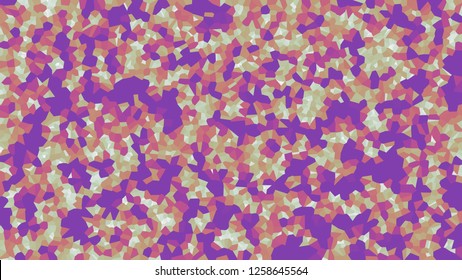 Colorful voronoi, vector abstract. Irregular lines mosaic pattern. Geometric grid 