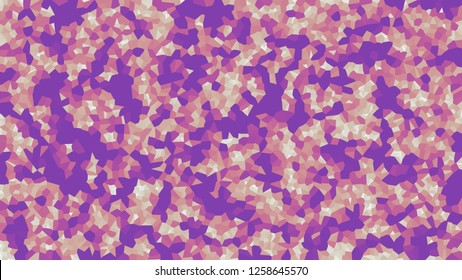 Colorful voronoi, vector abstract. Irregular lines mosaic pattern. Geometric grid 