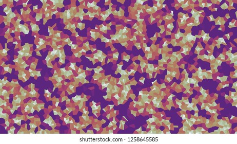 Colorful voronoi, vector abstract. Irregular lines mosaic pattern. Geometric grid 