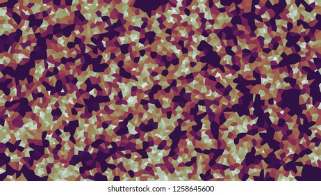 Colorful voronoi, vector abstract. Irregular lines mosaic pattern. Geometric grid 