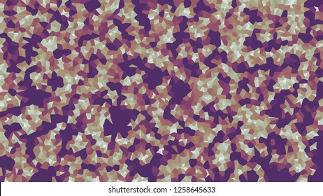 Colorful voronoi, vector abstract. Irregular lines mosaic pattern. Geometric grid 