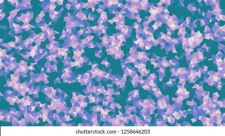 Colorful voronoi, vector abstract. Irregular lines mosaic pattern. Geometric grid 