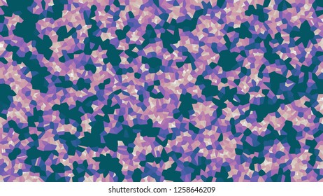 Colorful voronoi, vector abstract. Irregular lines mosaic pattern. Geometric grid 