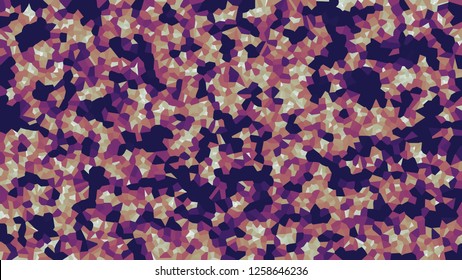 Colorful voronoi, vector abstract. Irregular lines mosaic pattern. Geometric grid 