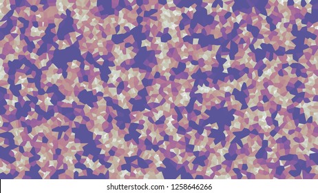 Colorful voronoi, vector abstract. Irregular lines mosaic pattern. Geometric grid 