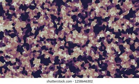 Colorful voronoi, vector abstract. Irregular lines mosaic pattern. Geometric grid 