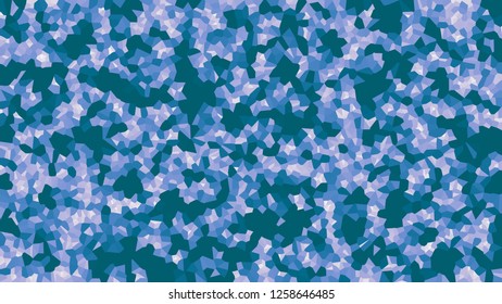 Colorful voronoi, vector abstract. Irregular lines mosaic pattern. Geometric grid 