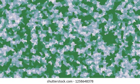Colorful voronoi, vector abstract. Irregular lines mosaic pattern. Geometric grid 