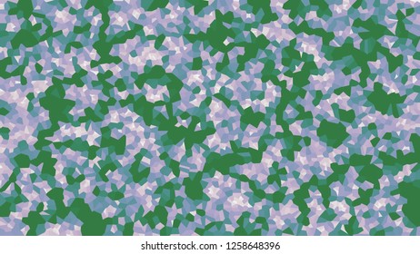 Colorful voronoi, vector abstract. Irregular lines mosaic pattern. Geometric grid 