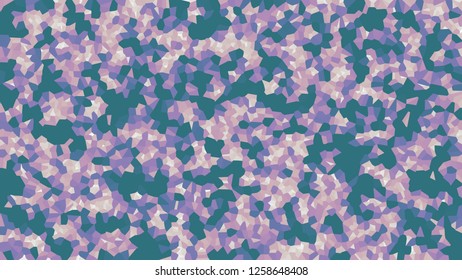 Colorful voronoi, vector abstract. Irregular lines mosaic pattern. Geometric grid 
