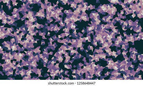 Colorful voronoi, vector abstract. Irregular lines mosaic pattern. Geometric grid 