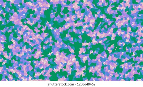 Colorful voronoi, vector abstract. Irregular lines mosaic pattern. Geometric grid 