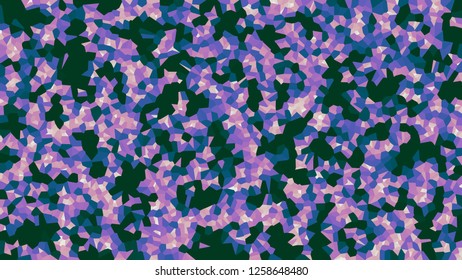 Colorful voronoi, vector abstract. Irregular lines mosaic pattern. Geometric grid 