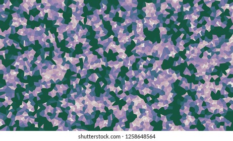 Colorful voronoi, vector abstract. Irregular lines mosaic pattern. Geometric grid 