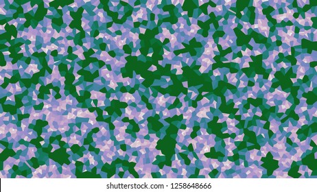 Colorful voronoi, vector abstract. Irregular lines mosaic pattern. Geometric grid 