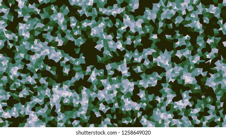 Colorful voronoi, vector abstract. Irregular lines mosaic pattern. Geometric grid 