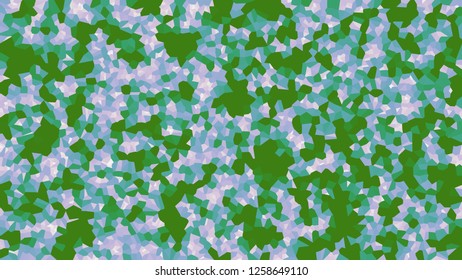Colorful voronoi, vector abstract. Irregular lines mosaic pattern. Geometric grid 