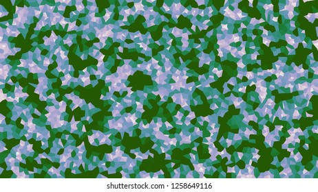 Colorful voronoi, vector abstract. Irregular lines mosaic pattern. Geometric grid 
