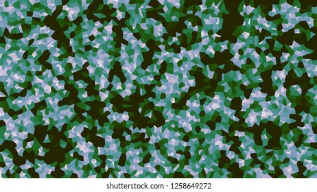 Colorful voronoi, vector abstract. Irregular lines mosaic pattern. Geometric grid 