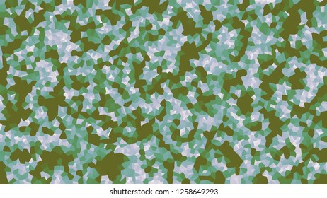 Colorful voronoi, vector abstract. Irregular lines mosaic pattern. Geometric grid 