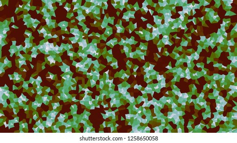Colorful voronoi, vector abstract. Irregular lines mosaic pattern. Geometric grid 