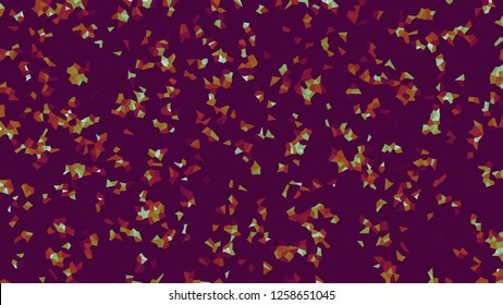 Colorful voronoi, vector abstract. Irregular lines mosaic pattern. Geometric grid 