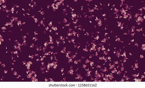 Colorful voronoi, vector abstract. Irregular lines mosaic pattern. Geometric grid 