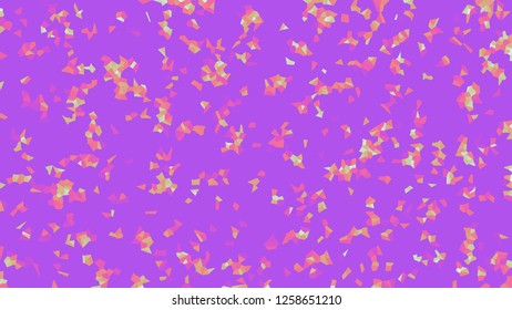 Colorful voronoi, vector abstract. Irregular lines mosaic pattern. Geometric grid 
