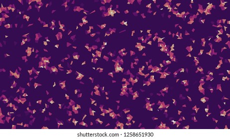 Colorful voronoi, vector abstract. Irregular lines mosaic pattern. Geometric grid 