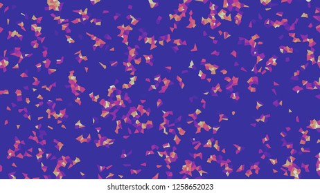 Colorful voronoi, vector abstract. Irregular lines mosaic pattern. Geometric grid 