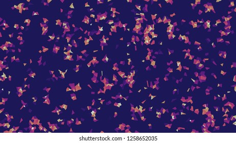 Colorful voronoi, vector abstract. Irregular lines mosaic pattern. Geometric grid 