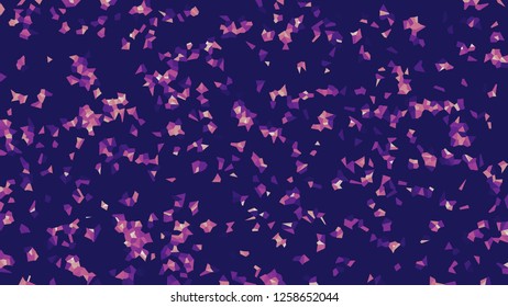 Colorful voronoi, vector abstract. Irregular lines mosaic pattern. Geometric grid 