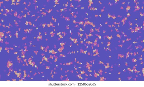 Colorful voronoi, vector abstract. Irregular lines mosaic pattern. Geometric grid 