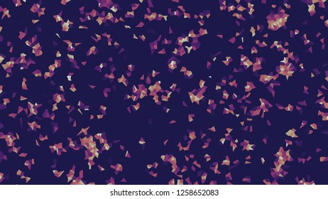 Colorful voronoi, vector abstract. Irregular lines mosaic pattern. Geometric grid 