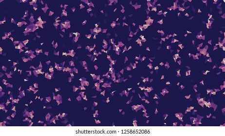 Colorful voronoi, vector abstract. Irregular lines mosaic pattern. Geometric grid 