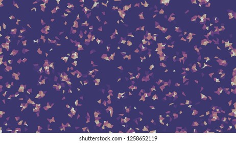 Colorful voronoi, vector abstract. Irregular lines mosaic pattern. Geometric grid 