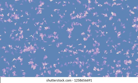 Colorful voronoi, vector abstract. Irregular lines mosaic pattern. Geometric grid 