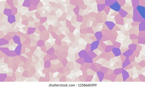 Colorful voronoi, vector abstract. Irregular lines mosaic pattern. Geometric grid 
