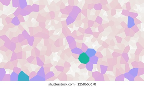 Colorful voronoi, vector abstract. Irregular lines mosaic pattern. Geometric grid 